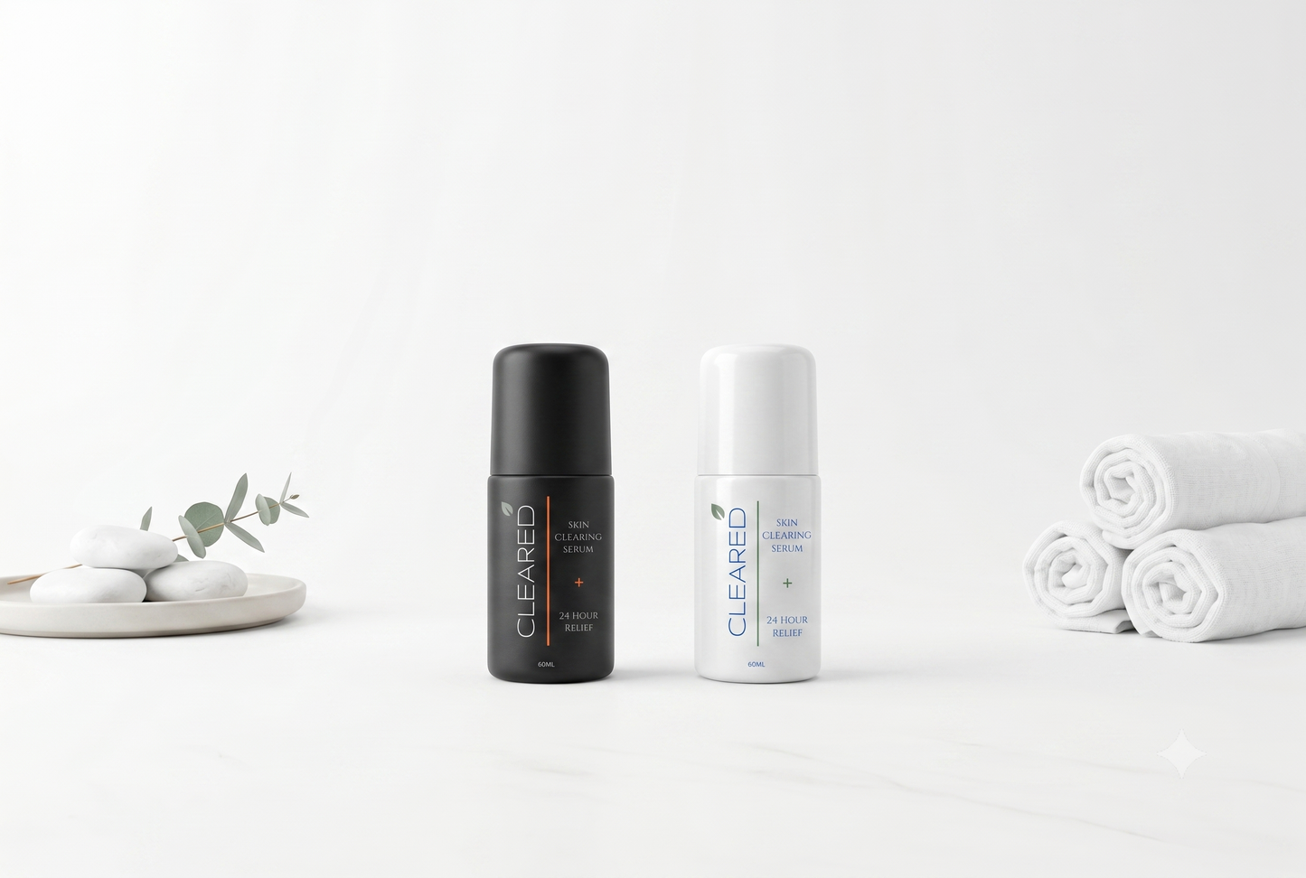 Cleared: Advanced Bump & Dark Spot Serum (Vitamin C & Tumeric Infused) (Black Edition) (2-Pack)